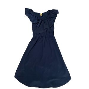 Bee Switched Dark Blue Dress (Size:  Extra Small)